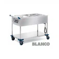 Chariot bain-marie électrique 3 GN1/1