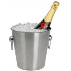 Sceau champagne inox