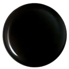 Assiette plate ø19cm - Noir