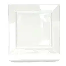 Assiette Plate 22 x 22 cm - Blanche
