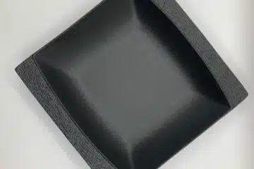 Assiette Creuse Palace 21x21 - Noir